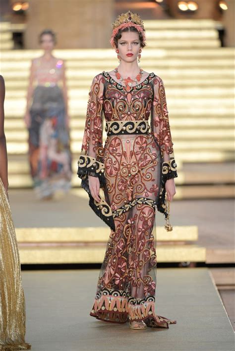 Sfilata Dolce Gabbana Agrigento Alta Moda Autunno Inverno