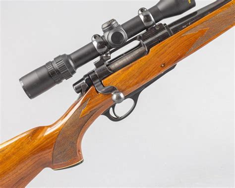 Remington Model Bolt Action Rifle With Scope