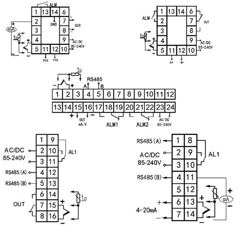 Pid temperature controller wiring diagram. Programmable Temperature Controller, ON-OFF/PID Control | ATO.com