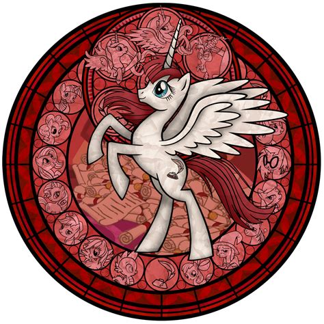 Stained Glass Lauren Faust Alicorn Rmylittlepony