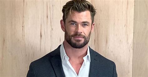 Chris Hemsworth Celebrates Wifes Birthday With Intimate Snaps And One