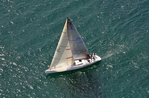 Overlapping meaning that the clew of the sail comes back past the mast. Genoa (sail) - Wikipedia