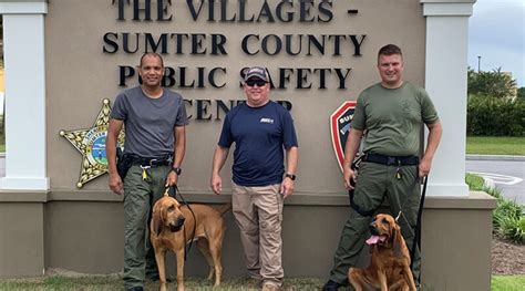 Sumter County Sheriffs Office Bloodhound Team Uses Scent To Find