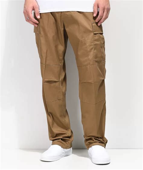 Rothco Bdu Solid Brown Cargo Pants