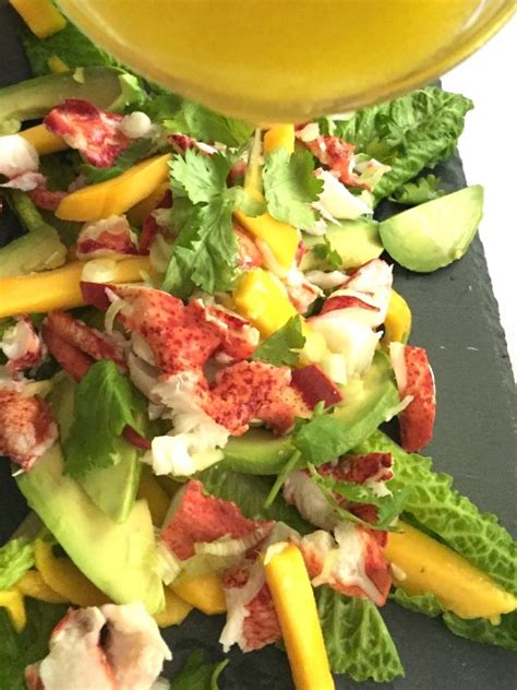 Lobster Salad With Avocados And Mangoes Blogieat