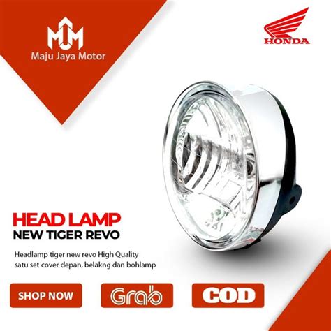 Jual Headlamp Reflektor Lampu Depan Tiger New Revo Barong Di Lapak