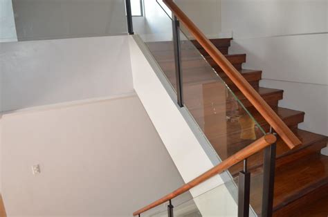 Huet Residence Glass Railings Philippines Glass Railing Tempered Glass Wrought Iron