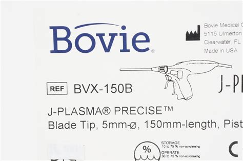 Bovie Bvx 150b J Plasma Precise Blade Tip Pistol Grip 5mm X 150mm X