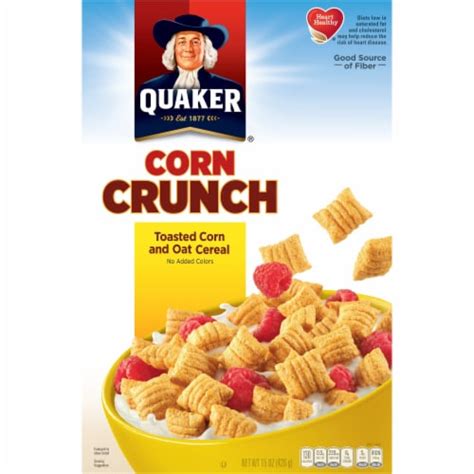 Quaker Crunchy Corn Bran Cereal 15 Oz Ralphs