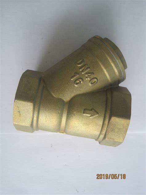 Hot Sale Inch Dn Brass Female Bsp Thread Y Type Strainer