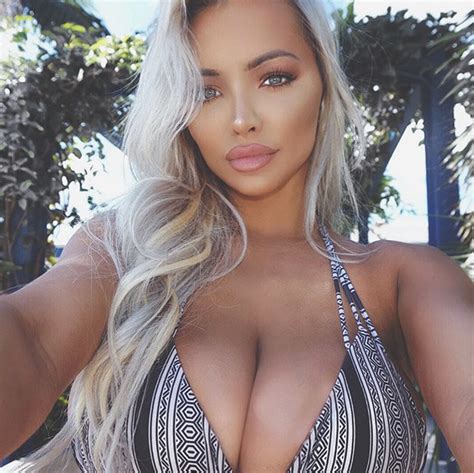 Lindsey Pelas Naked Tease In See Through Lace Bra Daily Star