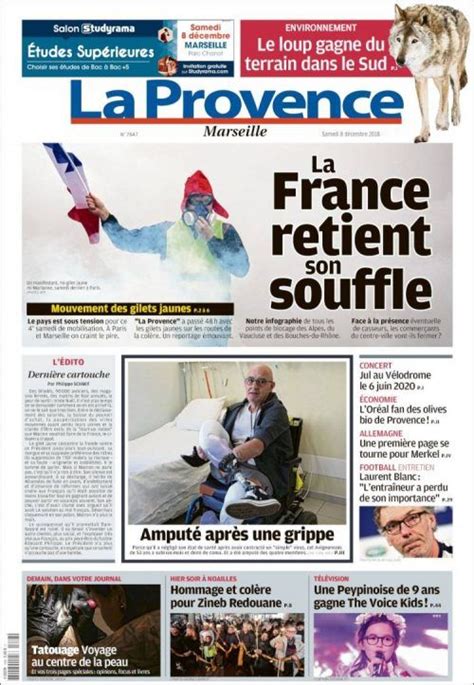 La Provence (8 Décembre 2018) télécharger #journaux #français #pdf
