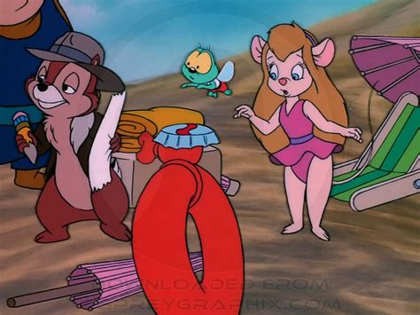 Chip N Dale Rescue Rangers Gadgets Swimsuit Page 1