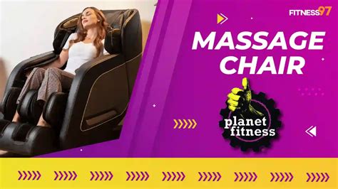 how to use a massage chair at a planet fitness fitness97