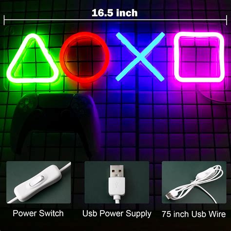 Buy Neon Signs For Playstation Light Icon Gaming Neon Signs For