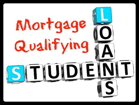 Student Loan Debt Mortgage Qualifying Home Buying