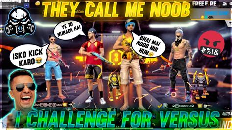 Random Heroic Player Call Me Noob 🤬 I Challenge Him For 1vs2 What