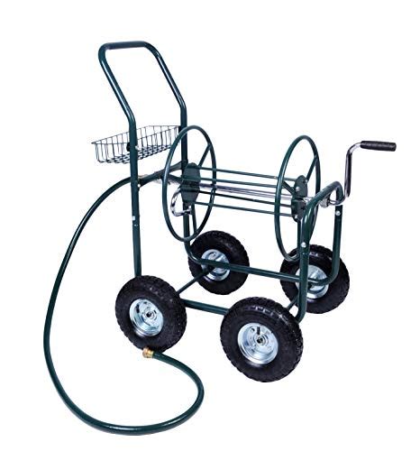 Reviews For Livebest 4 Wheel Garden Hose Reel Cart Heavy Duty Yard Water Planting Bestviewsreviews