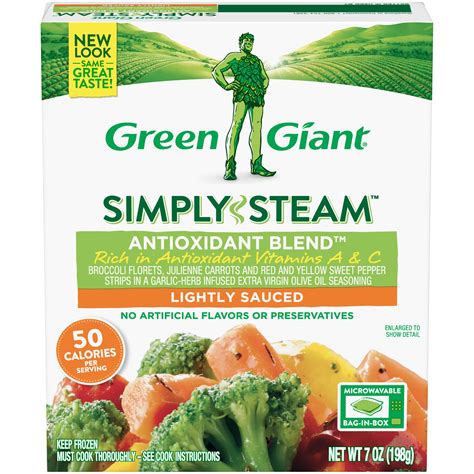 Green Giant Simply Steam Lightly Sauced Antioxidant Blend Frozen