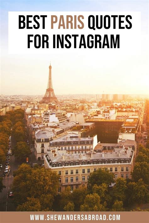 70 Amazing Instagram Captions For Paris Quotes Puns And More She