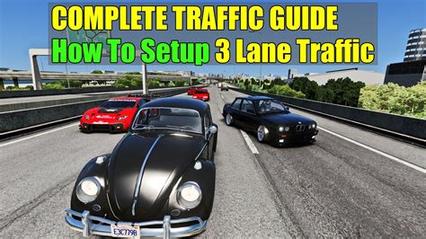 COMPLETE TRAFFIC GUIDE How To Setup 3 Lane Shutoko SRP Traffic