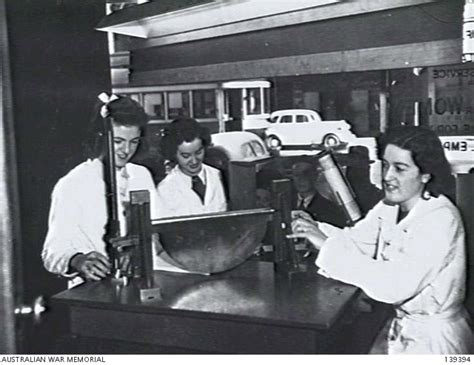 Melbourne Vic 1943 08 03 Staff Members From The Munitions Supply