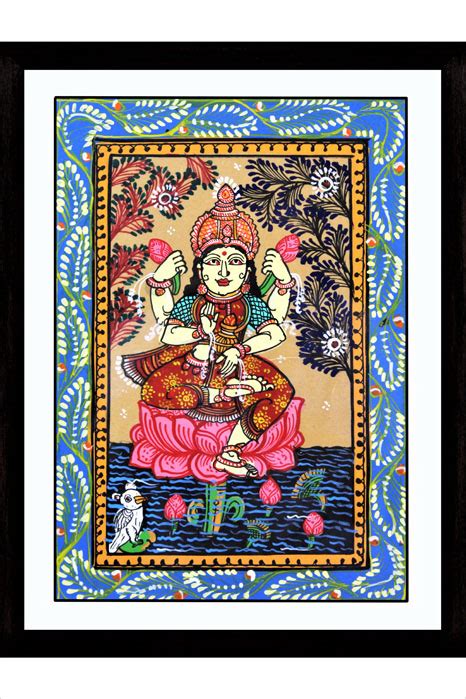 Gitagged Goddess Lakshmi Odisha Patachitra Online Paintings
