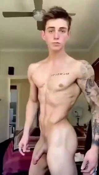 Teenyoung Hung Muscle Twink Shows Off