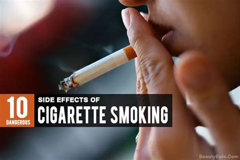 10 Side Effects Of Smoking Cigarettes You Should Know