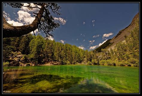 Le Lac Vert On Y Accède à Partir De Névache Par Le Col D Flickr