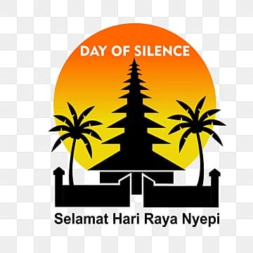 Silence Day Vector Design Images Bali S Day Of Silence Hari Raya Nyepi Nyepi