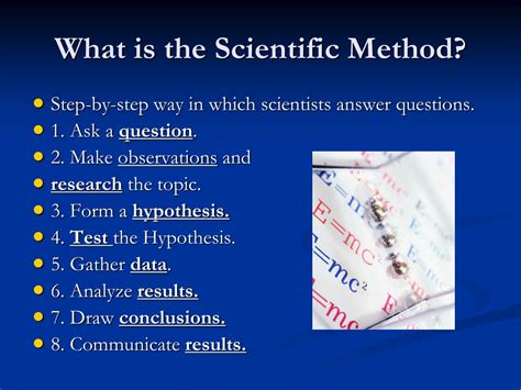Ppt Introduction To Science The Scientific Method Powerpoint