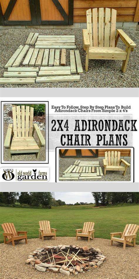 2x4 Diy Adirondack Chair Plans If You Are Looking For The Perfect