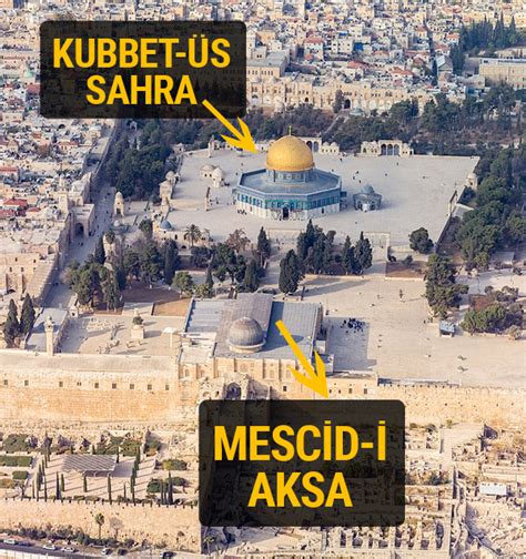 Uzak mescid ten kasıt, kabe'ye uzak olmasıdır. Mescid-i Aksa ve Kubbet-üs Sahra farkı nedir? Hacer-i ...