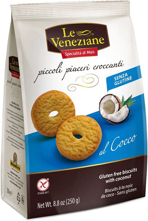 Biscotti Al Cocco Senza Glutine G Amazon It Alimentari E Cura