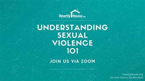 Understanding Sexual Violence 101 • Heartly House