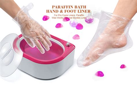 Amazon Com Noverlife Pcs Paraffin Wax Hand Foot Liner Paraffin