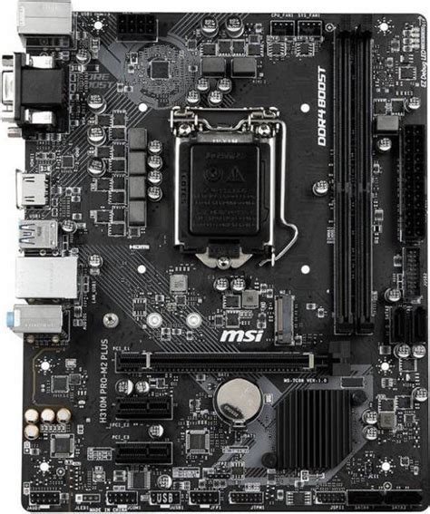 Msi H310m Pro M2 Plus Motherboard Micro Atx με Intel 1151 Rev 2 Socket