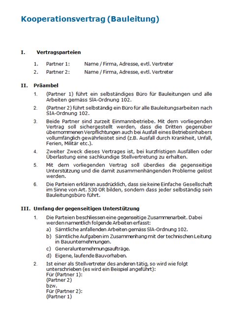 Abtretungsvertrag muster abtretungsvertrag pdf 80. Kooperationsvertrag für gemeinsame Bauleitung zum Download.