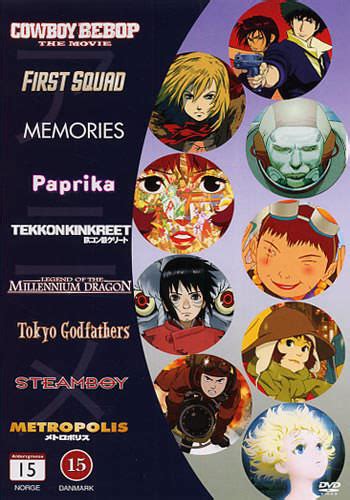 Sony Anime Collection Dvd Box 9 Filmer Ordbilders Webbshop