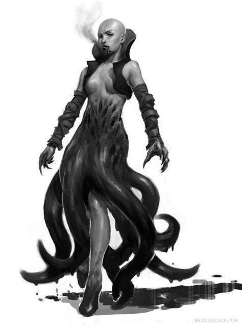 Ursula Done Disturbingly Right Dark Fantasy Art Female Monster Creature Concept Art