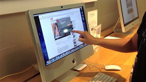 Imac 2011 With Touch Screen Youtube