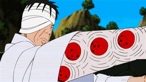 Naruto How Did Danzo Acquire All Those Sharingan In His Arm Anime