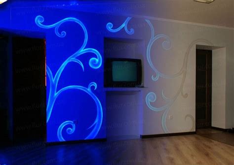 Invisible Uv Light Paint For Walls Acmelighteu Interior