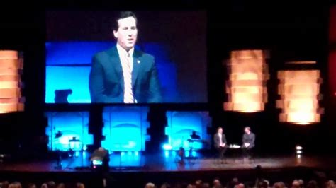 Rick Santorum Grace Church Eden Prairie Mn Youtube