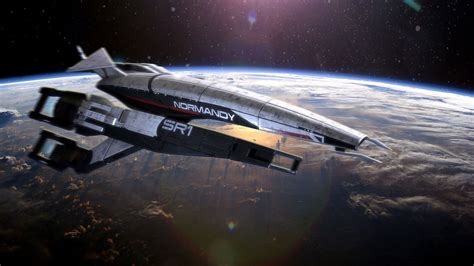 Wallpaper Video Games Mass Effect Vehicle Earth Spaceship