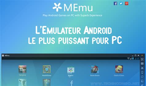 Télécharger Memu Lémulateur Android Le Plus Puissant