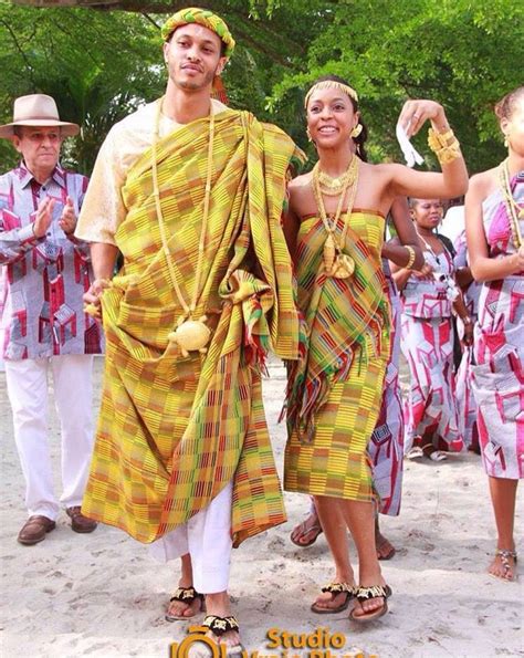 Ivory Coast Wedding Tradition Kente Styles African Print Dress