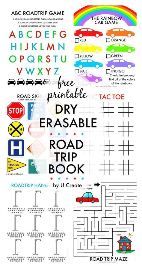 Printable Car Games For Kids A Must For Your Next Road Trip Road