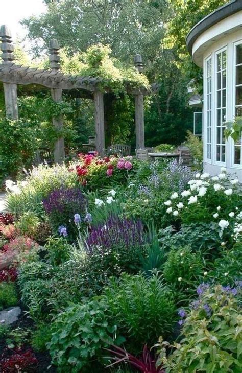 95 Beautiful Front Yard Cottage Garden Landscaping Ideas Homixover